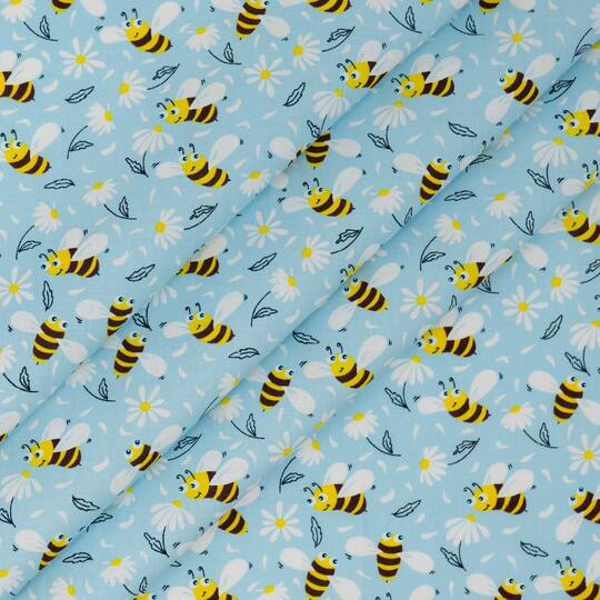 SINGER 10" x 10" Daisies Gnomes Square Cotton Fabric Premium Packs